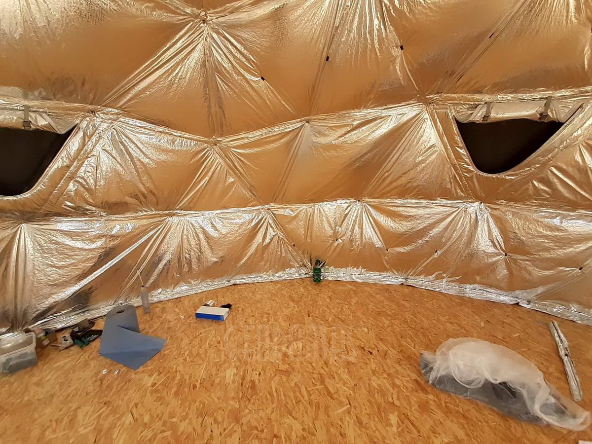 50m² ALOVE Glamping Kupolas Ø8m | Kaimo turizmas, Alovės ežeras
