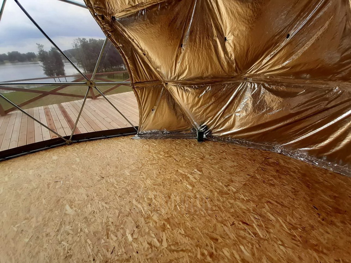 50m² ALOVE Glamping Kupolas Ø8m | Kaimo turizmas, Alovės ežeras