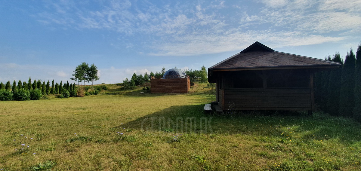 50m² ALOVE Glamping Kupolas Ø8m | Kaimo turizmas, Alovės ežeras