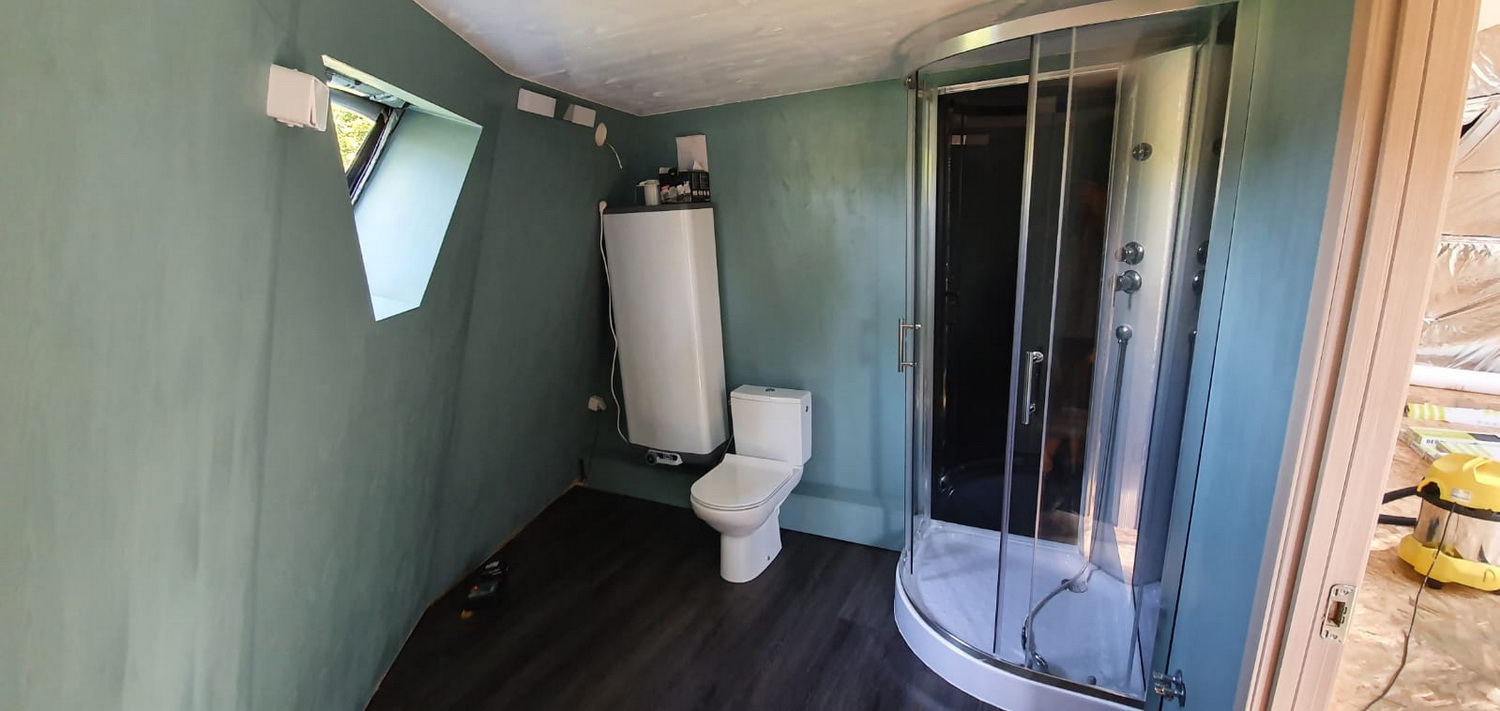 50m² Glamping Kupolas Ø8m | Rekreacinė zona