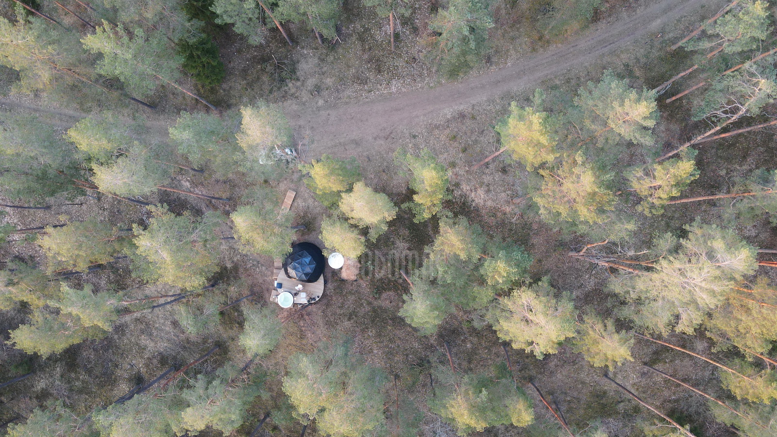 20m2 Glamping Kupolas Ø5m | Ekologinė bendruomenė, GLAMPINGLITHUANIA