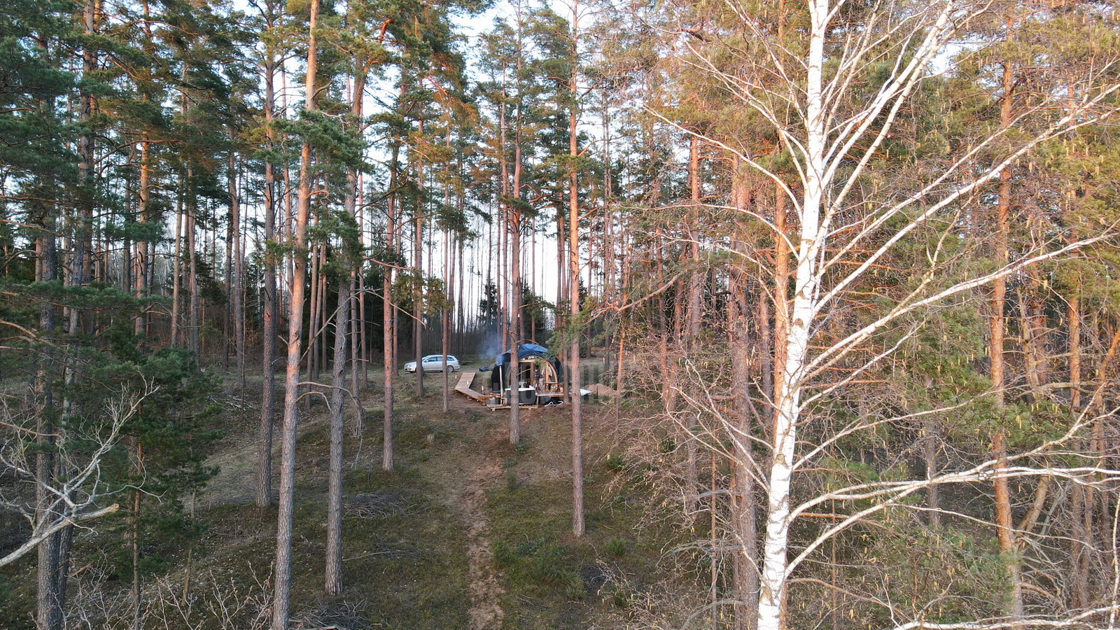 20m2 Glamping Kupolas Ø5m | Ekologinė bendruomenė, GLAMPINGLITHUANIA