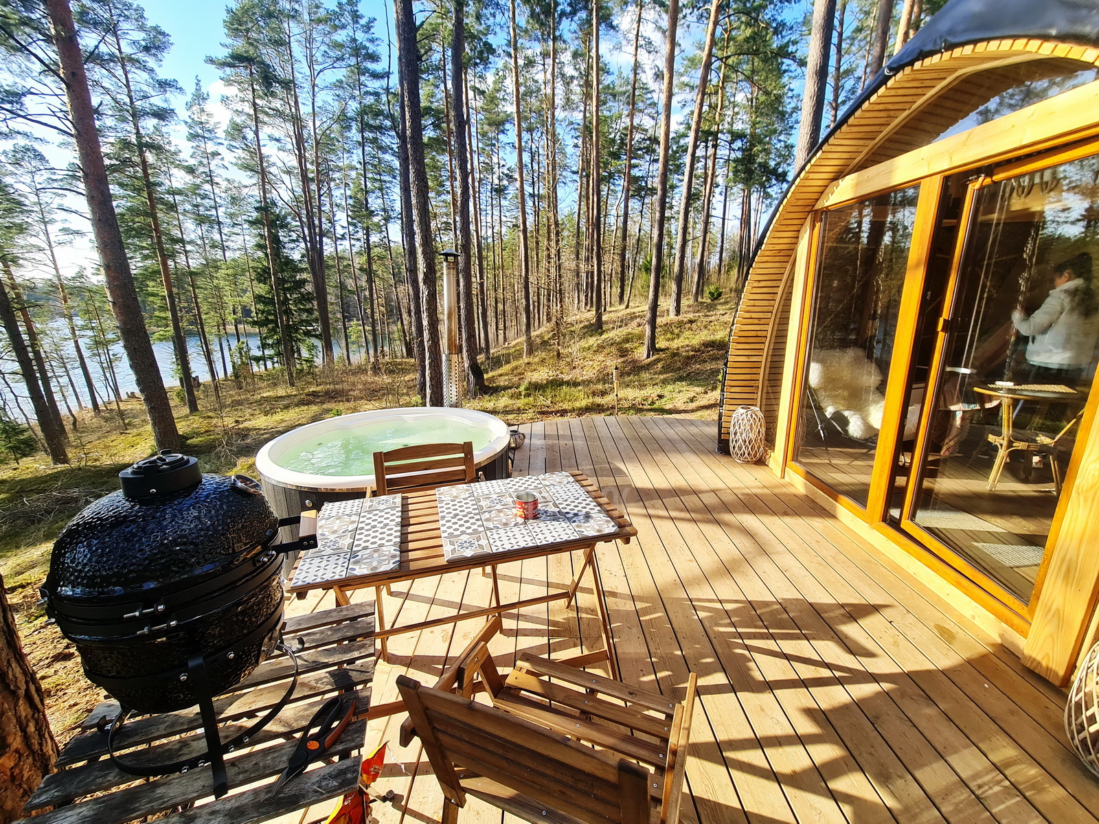 20m2 Glamping Kupolas Ø5m | Ekologinė bendruomenė, GLAMPINGLITHUANIA