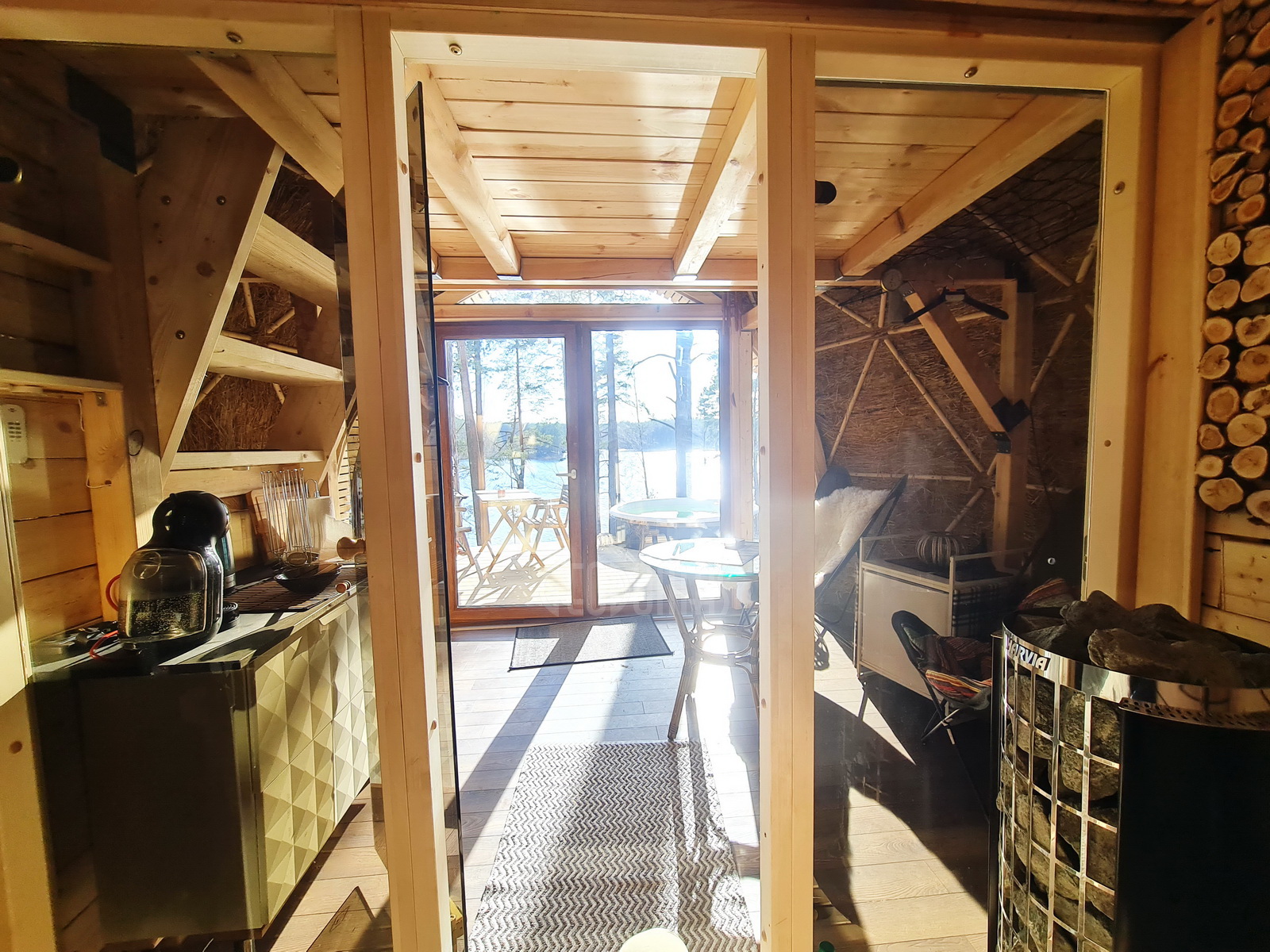 20m2 Glamping Kupolas Ø5m | Ekologinė bendruomenė, GLAMPINGLITHUANIA