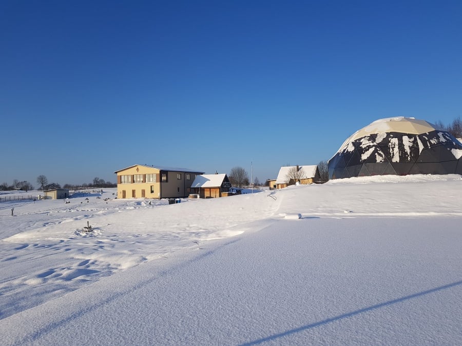 Ø11m 95m2 Renginių Kupolas | MEDA NAMAI, Lietuva