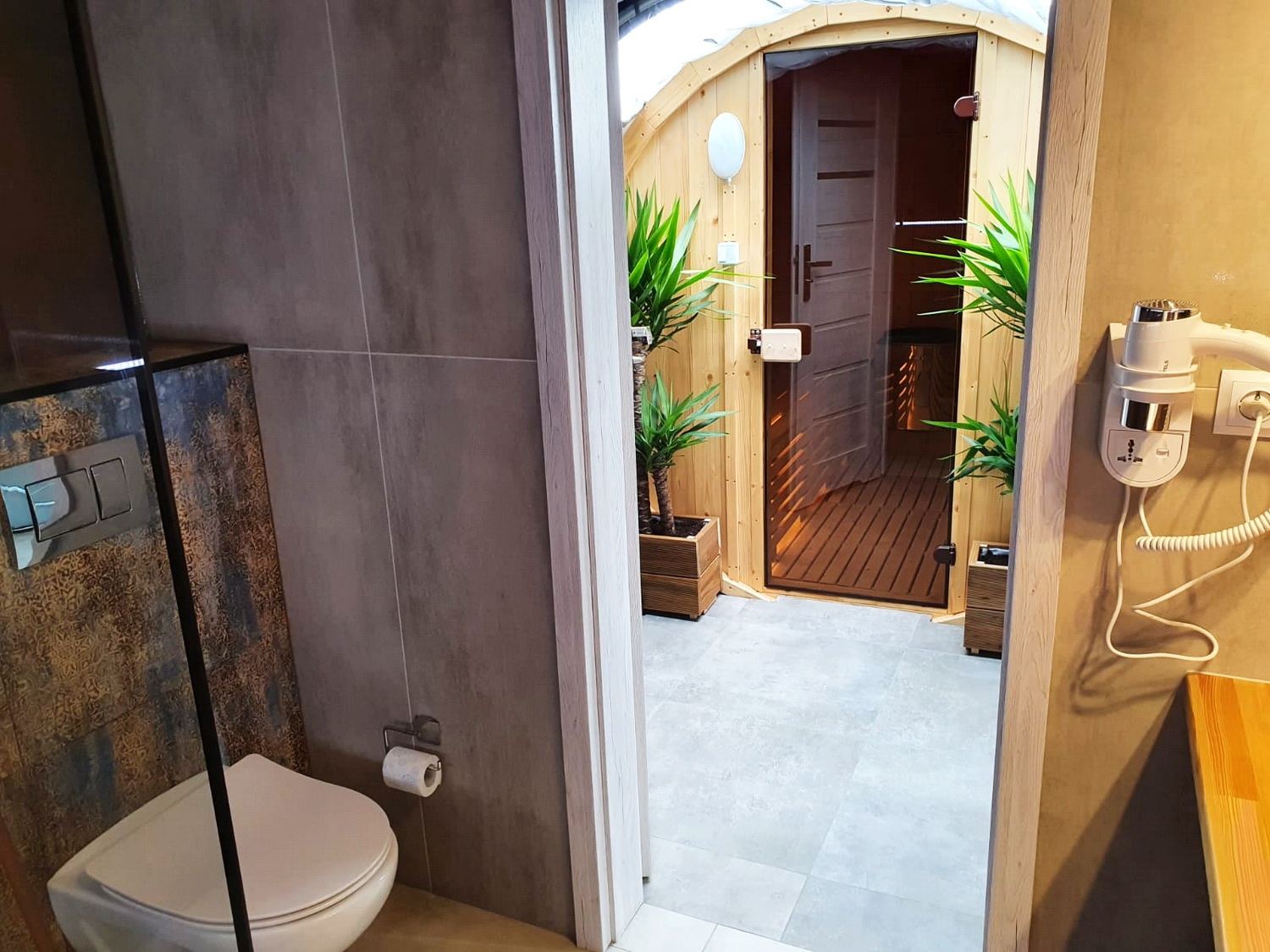 35m² Glamping Podniebny | Ø6,7m Kupolai | Kurortas Pomeranijoje, Lenkija