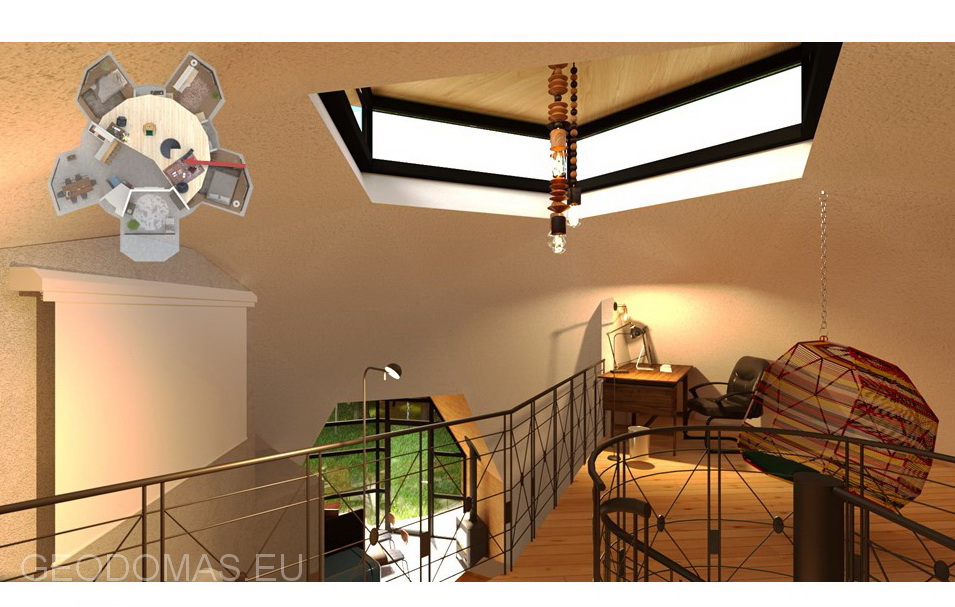 144m2 ŠEIMOS GEODEZINIS NAMAS Ø10m