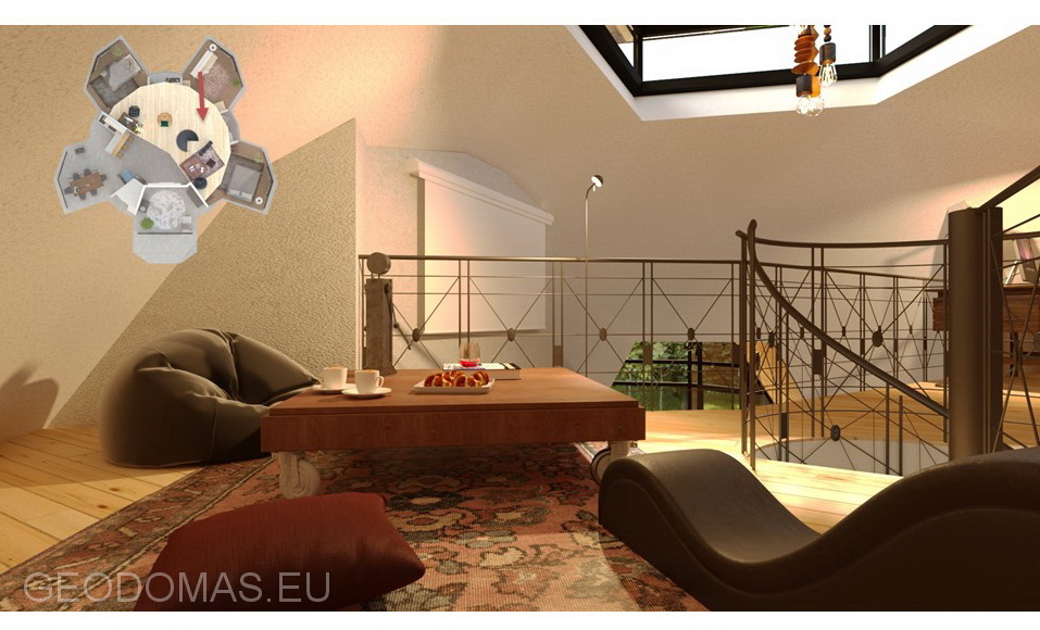 144m2 ŠEIMOS GEODEZINIS NAMAS Ø10m