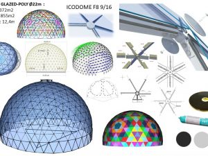 372m2 VIENGUBO STIKLO Ø22m ICO F8+ H12,4m