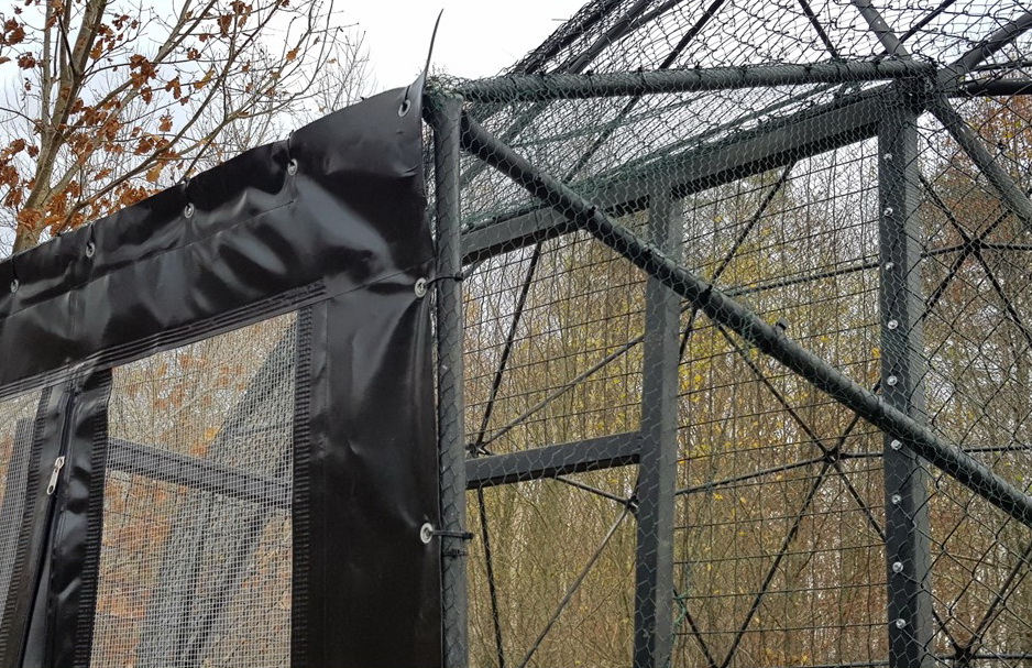 28m2 GYVŪNŲ VOLJERAS Ø6m ICO F3 H3,6m