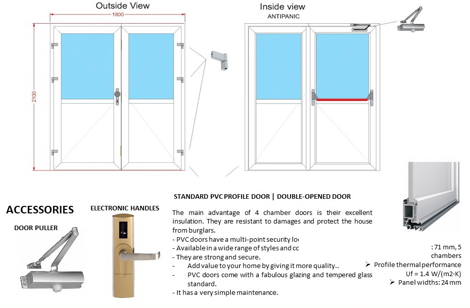 Ø18m double door Ø18m double door
