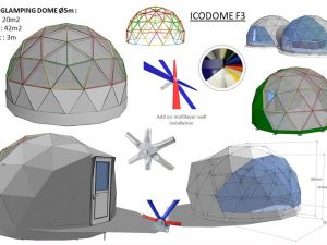 20m2 GLAMPING NAMAS Ø5m ICO F3 H3m
