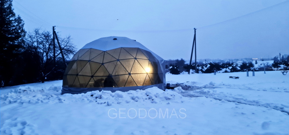 50m2 Lauko Klasė Ø8m Kupolas | Šalčininkų specialioji mokykla