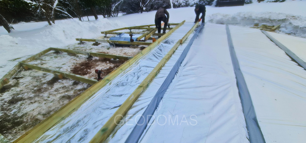 50m2 Lauko Klasė Ø8m Kupolas | Šalčininkų specialioji mokykla