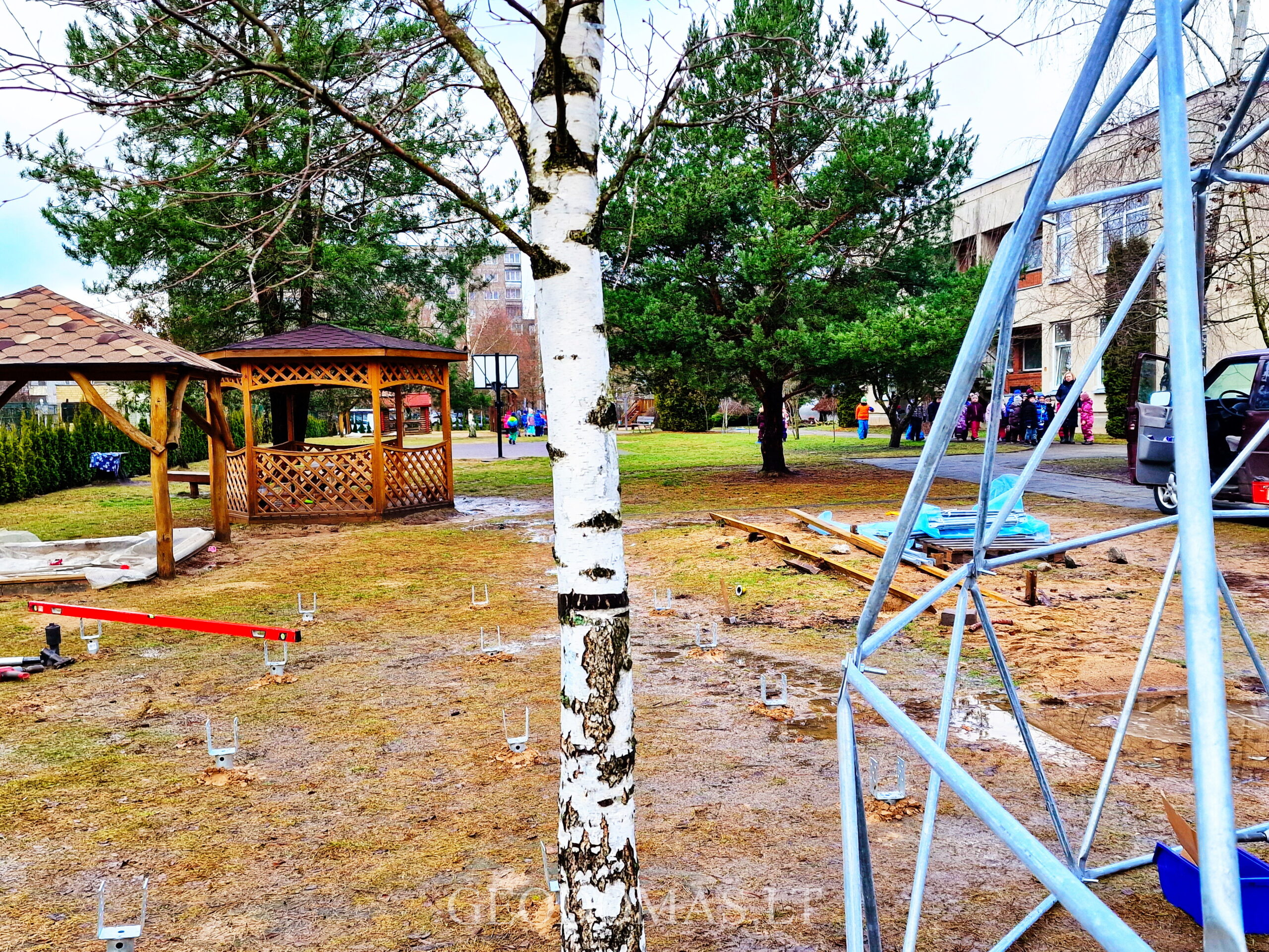 28m² Lauko Klasė Ø6m kupolas | Vilniaus “Žilvinėlio” lopšelis-darželis