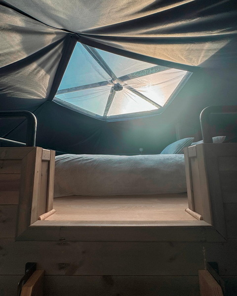35m² “Sętnowa” Poilsiavietė Ø6,7m Kupolai | Sitno, Lenkija