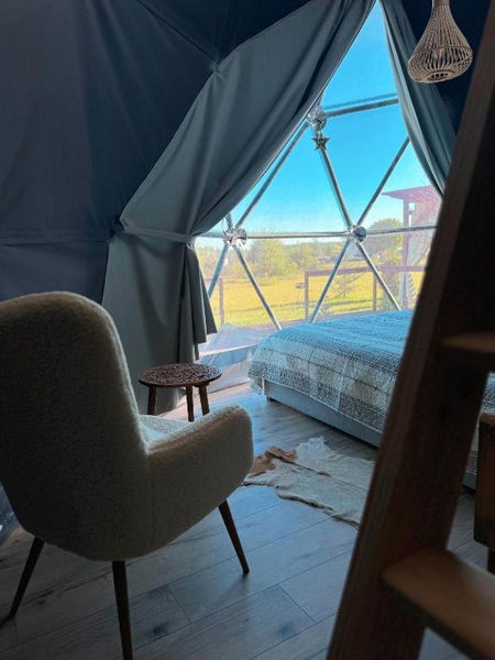 35m² “Sętnowa” Poilsiavietė Ø6,7m Kupolai | Sitno, Lenkija