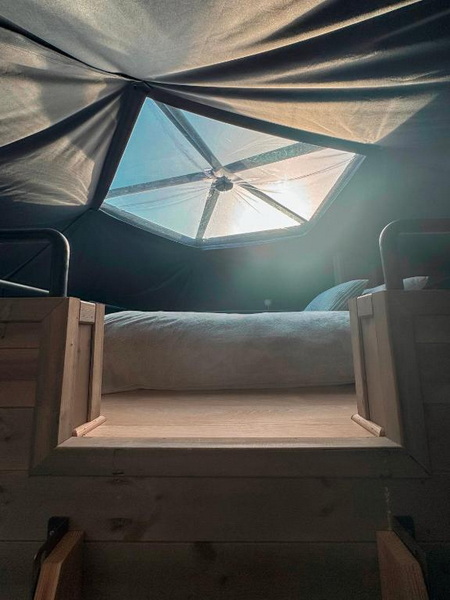 35m² “Sętnowa” Poilsiavietė Ø6,7m Kupolai | Sitno, Lenkija