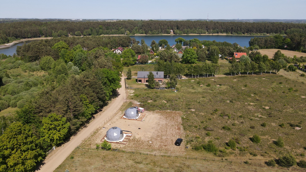35m² “Sętnowa” Poilsiavietė Ø6,7m Kupolai | Sitno, Lenkija